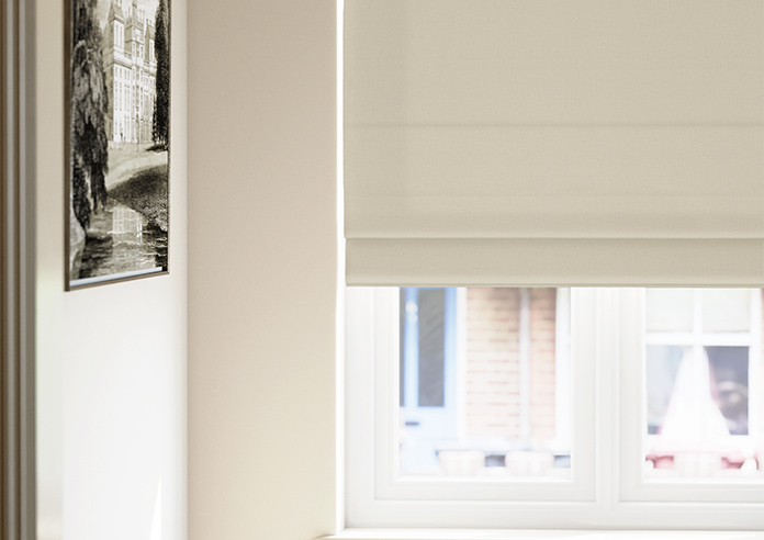 Astoria, Buttermilk - Roman Blind - Image 5